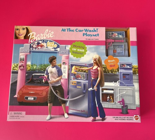 Barbie the car wash - barbie,