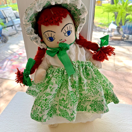 Cloth doll yarn - cloth, hair
