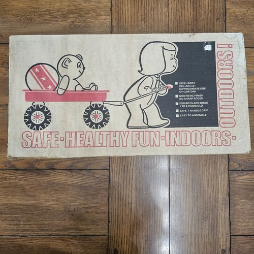 Vintage 1970s radio flyer - vintage, kid