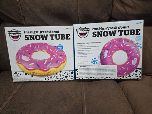 Inflatable doughnut snow - snow, tube