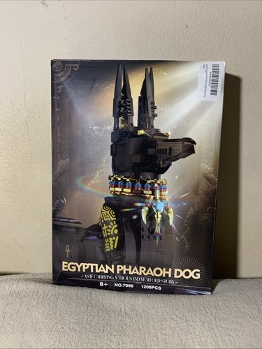 Egyptian pharaoh dog - pharaoh, building