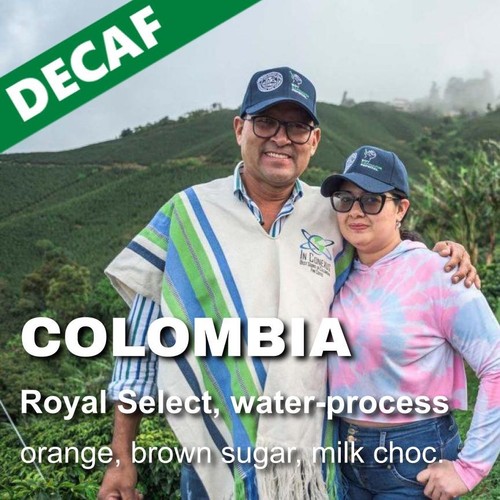 Colombia decaf unroasted green - colombia,