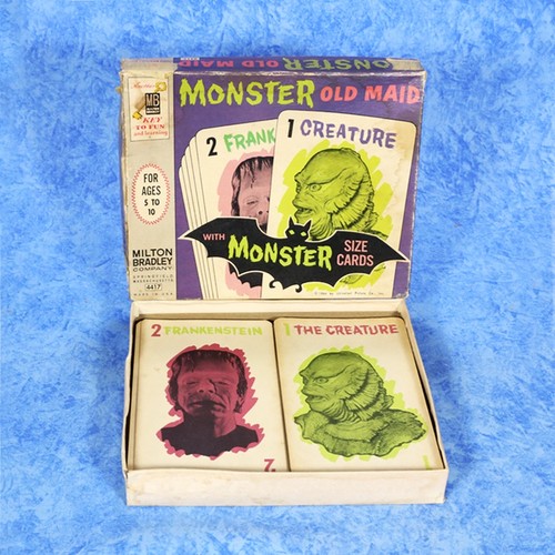 1964 monster old maid game - old,