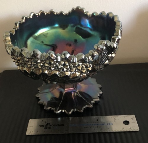 Fenton bowl compote - bowl/compote,