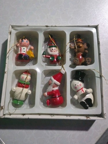 Vintage wooden christmas - vintage,