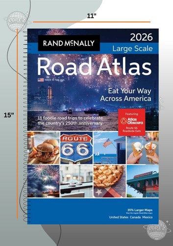 Rand mcnally 2026 large scale - rand,