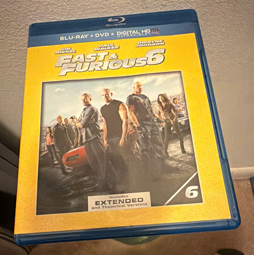 Fast furious blu ray dvd - furious, +