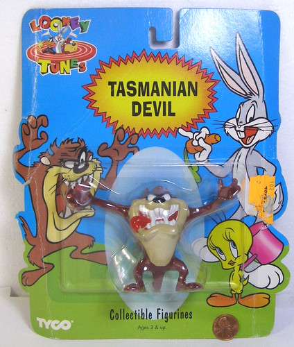 Tyco looney tunes tasmanian - looney, "tasmanian
