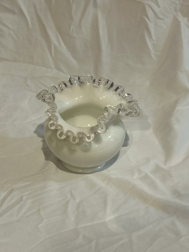 Tall vintage milky white - vintage,