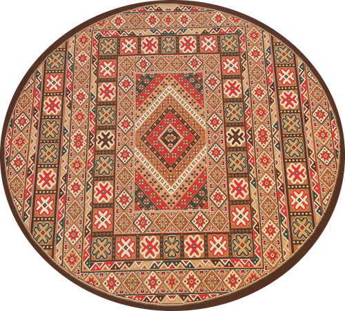 Geometric tebriz oriental area - oriental,