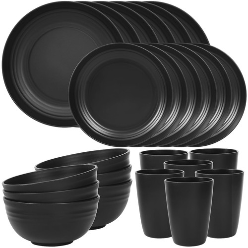 Piece plates and - and, bowl