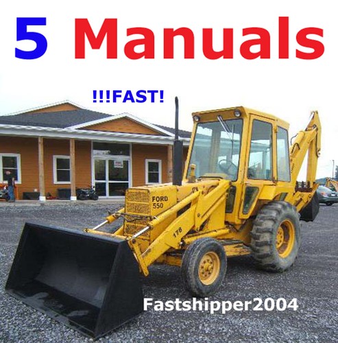 Ford 550 555 backhoe - ford,