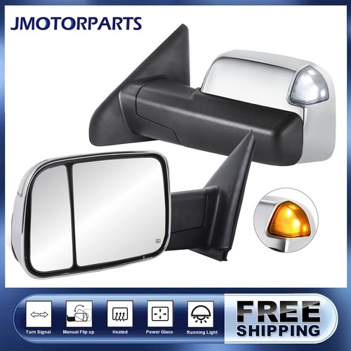 Chrome tow mirrors for - mirrors,