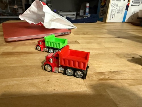 Printed car tuned rig dump - printed,