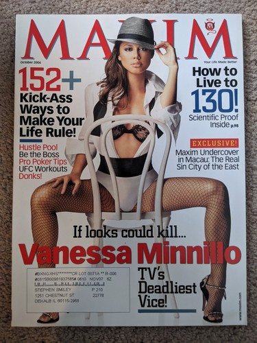 Maxim magazine october 2006 - magazine,