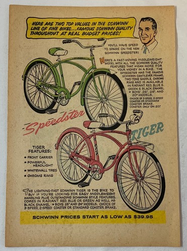 1959 schwinn bicycle cartoon - 1959,