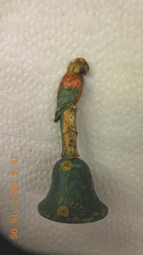 Bell antique hubley cast iron - bell,