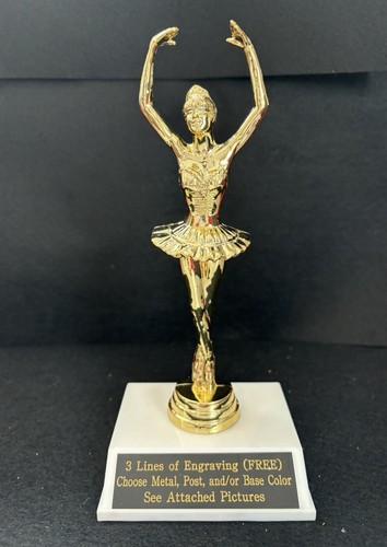 Tall gold female ballet - 7,