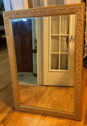 Vintage large gold wood framed - vintage,