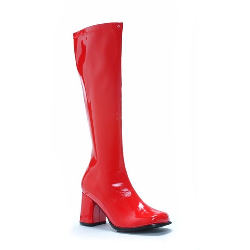 White stretch patent go - white,