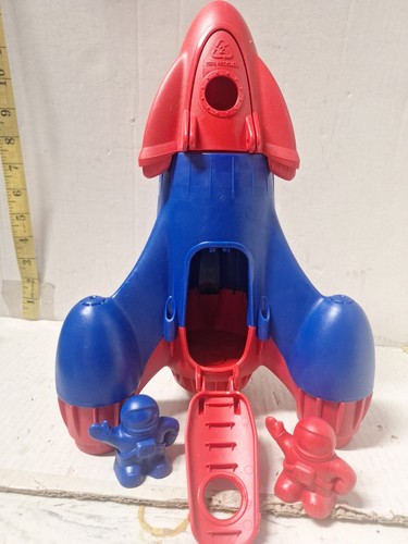 Green toys rocket playset - green, w/