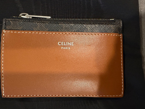 Celine zipped card holder - celine,