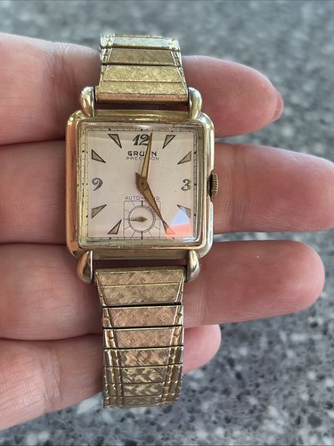 Gold vintage watch - k,