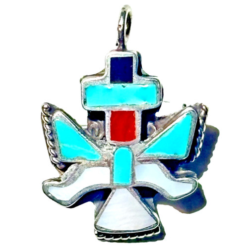 Native american zuni - american, sterling