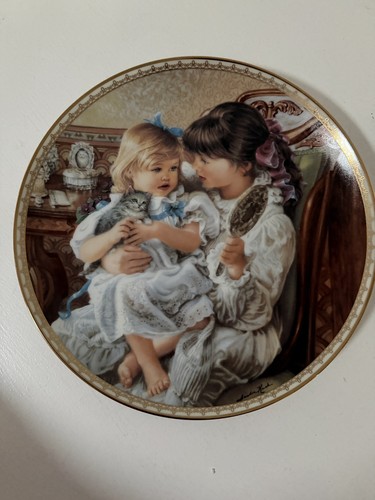 1993 sisters collector plate - collector,