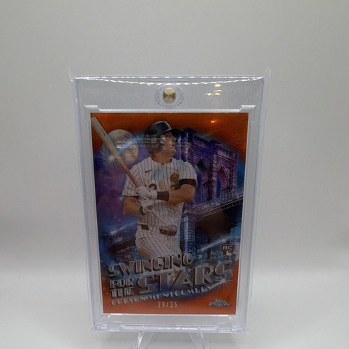 Topps chrome colson montgomery - chrome,