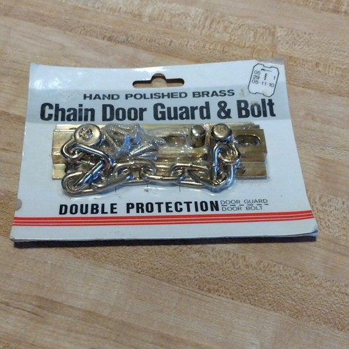 Kmart double protection - double, brass