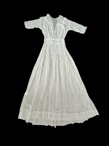 Antique victorian tea dress - victorian,