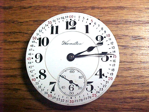 Hamilton 16s 21j 992 second - 16s,