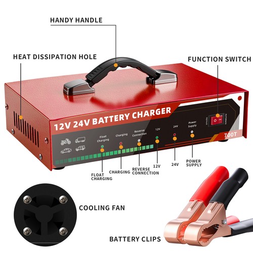 Smart car battery charger - smart,