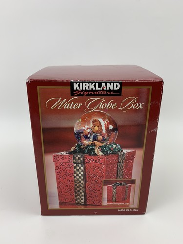 Kirkland signature water - signature, globe