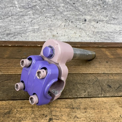 Vintage bmx bike stem purple - bmx,