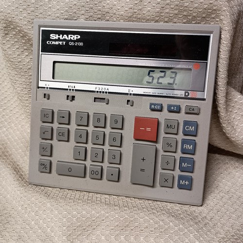 Vintage sharp compet 2130 - vintage,