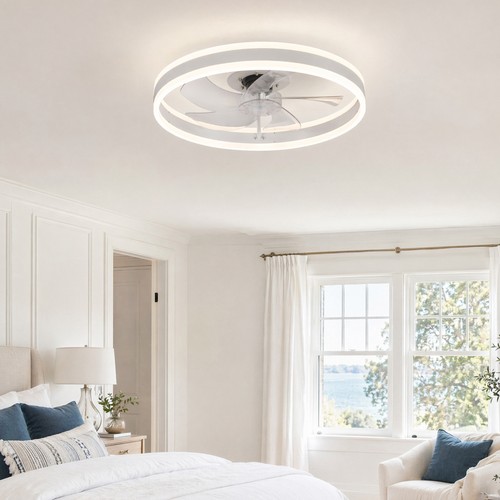 Flush mount ceiling fan - 20",