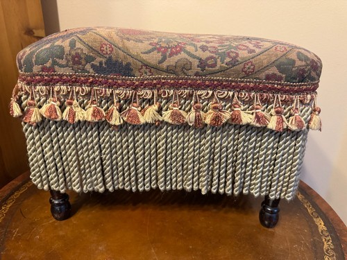 Vintage upholstered tapestry - vintage,