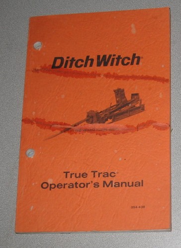 Ditch witch true - ditch, trac