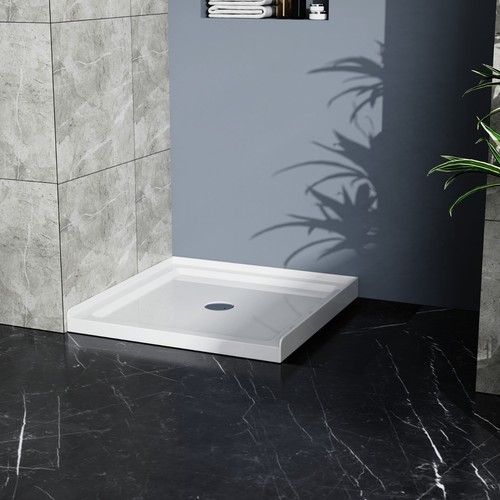 X36 shower base white - 36''x36'',