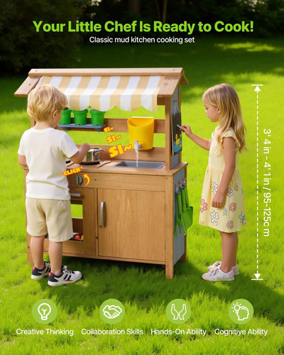 Mud kitchen outdoor - mud,