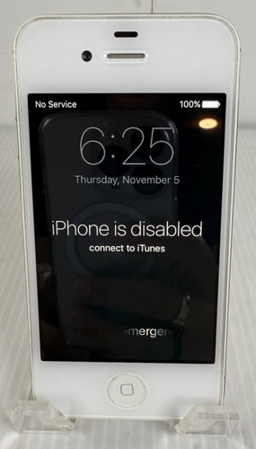 Apple iphone white locked - iphone,