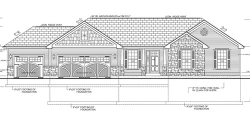 One story house - -, 3bd