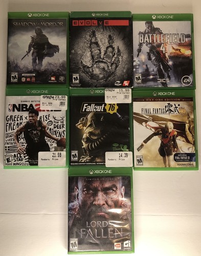 Xbox one video game lot - , 7