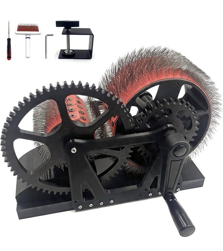 Wool combing machine - wool,