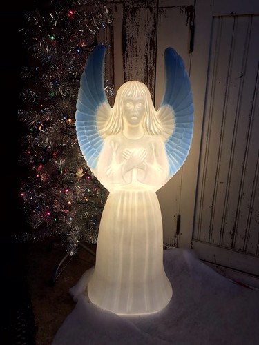Blow mold christmas angel - blow,
