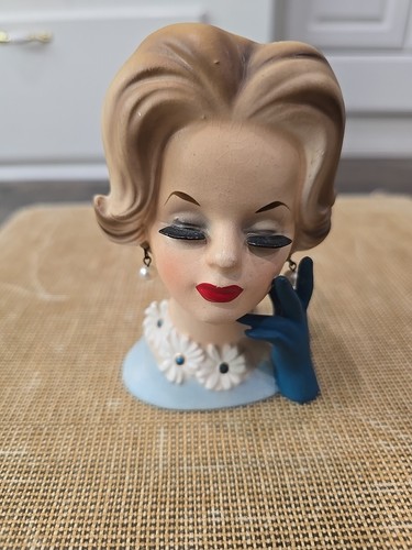Vtg head vase napcoware - vtg,