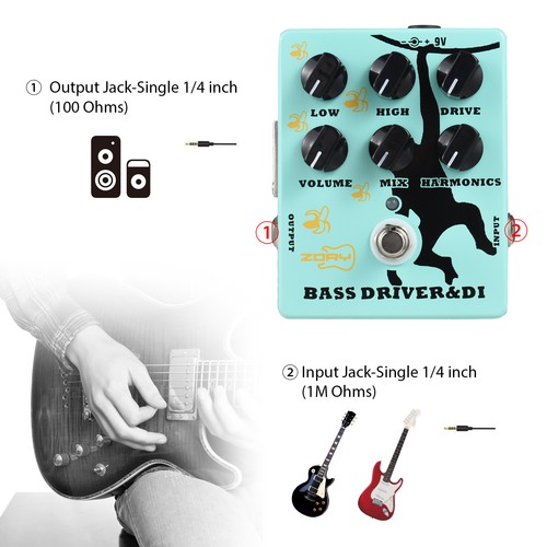 Driver and box - di, bass