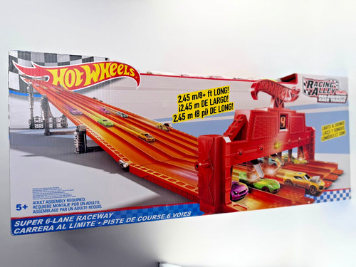 New hot wheels super - hot, 6-lane